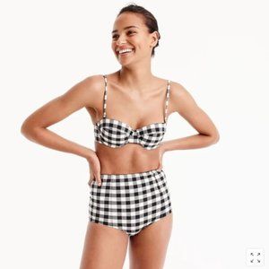 J. Crew Gingham Bikini Set